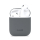 Etui na słuchawki Holdit Silicone Case AirPods 1&2 Space Gray
